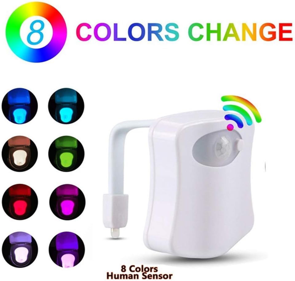 luce sensore di movimento per la toilette