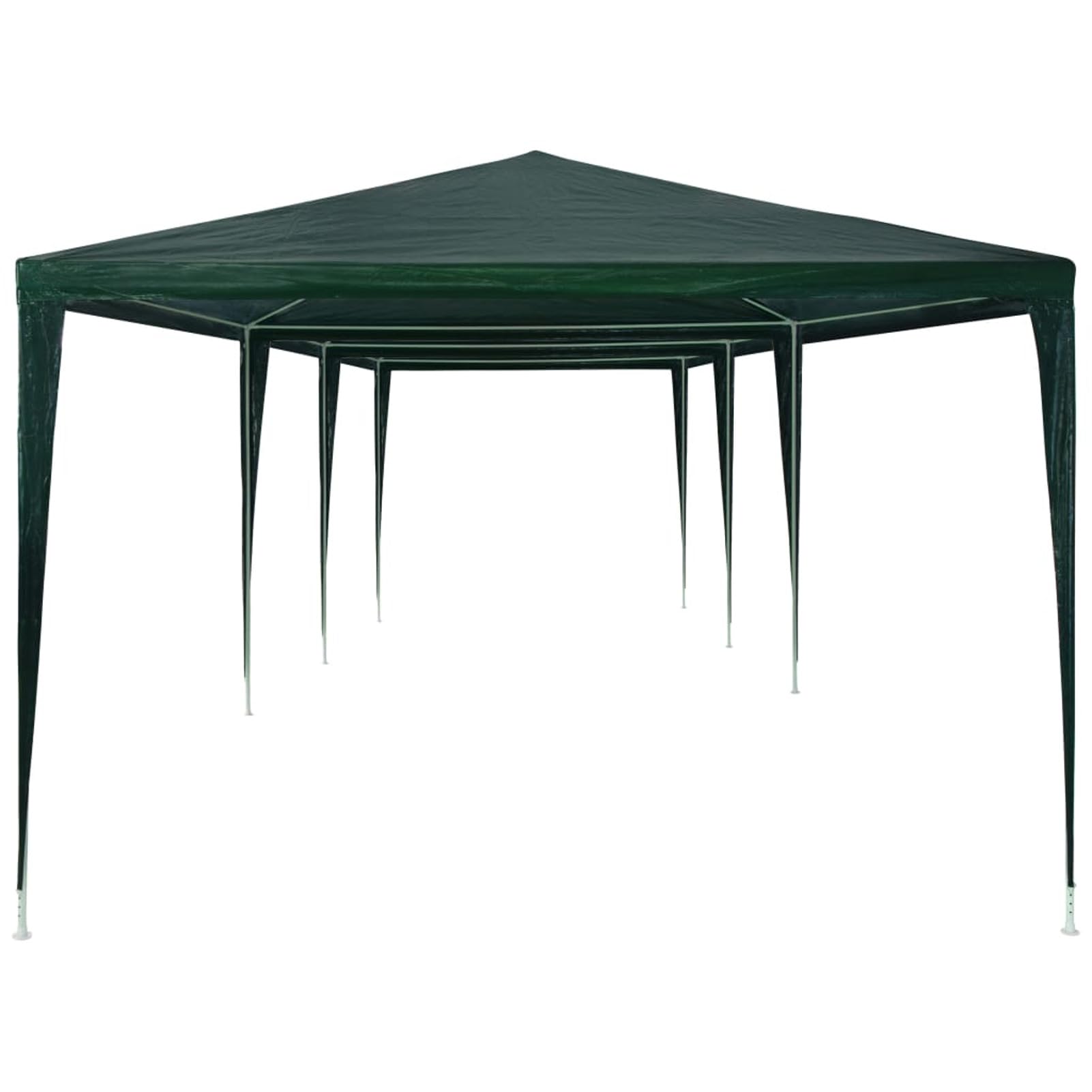 Partyzelt 3x9 m PE Grün Bierzelt Garten Pavillion Faltpavillon Pavillon Camping Pavillon Wasserdicht