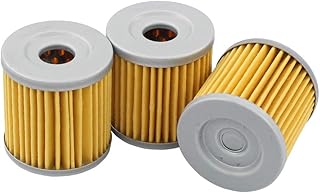 MOTOKU Pack of 3 Oil Filter for LT-Z400 LTZ400 Quadsport LTR450 Quadracer DRZ400 DRZ400E DRZ400S DRZ400SM KFX400 KLX400 400