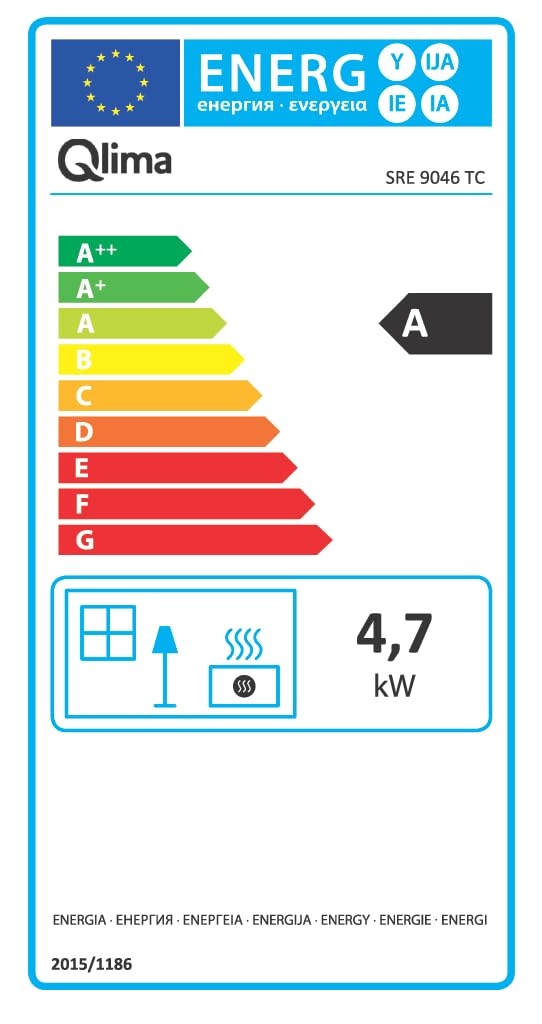 Qlima Poêle laser SRE 9046 TC Blanc