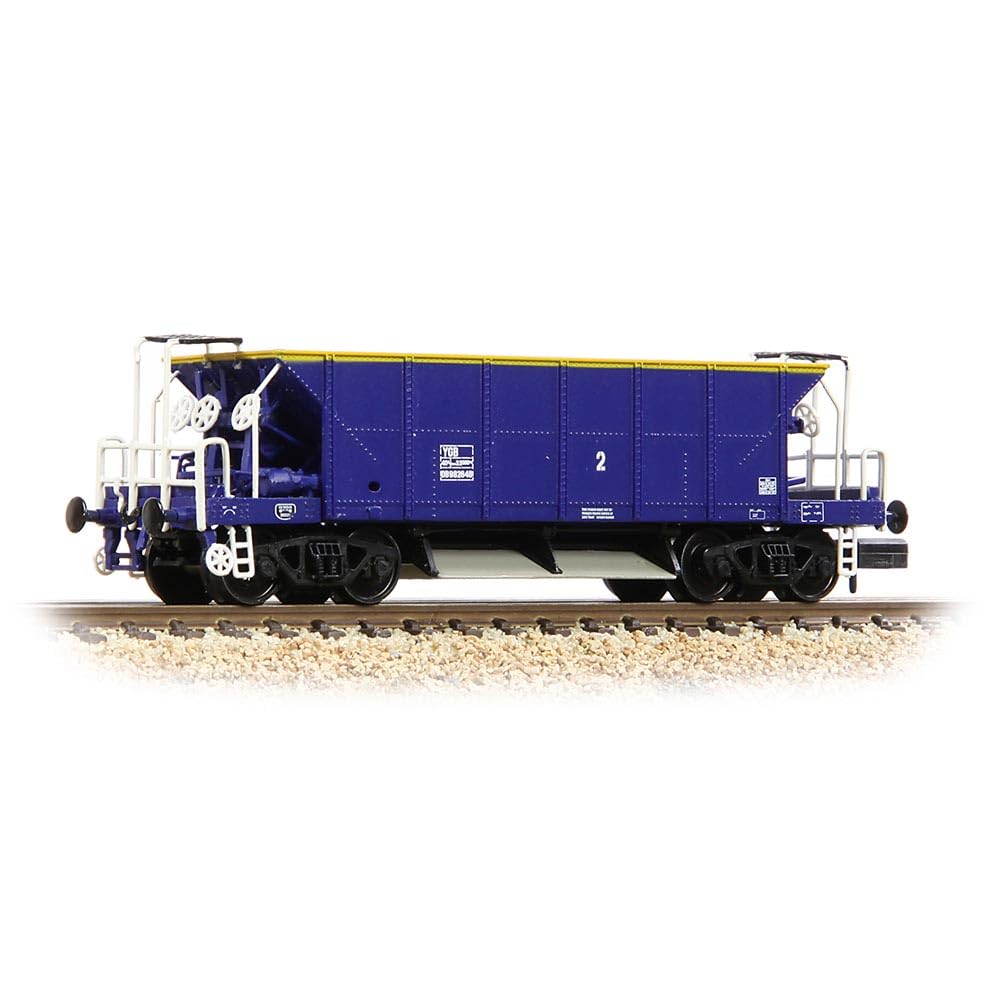 Graham Farish 377-005 BR YGB Bogie Hopper Wagon Mainline Blue N Gauge