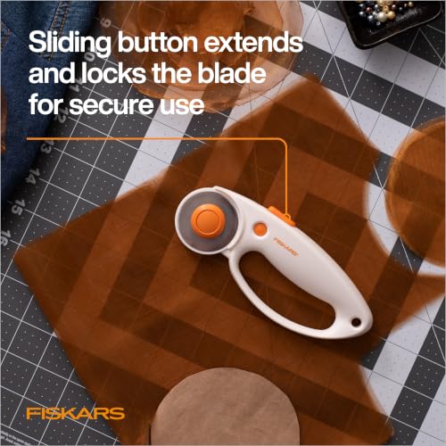 Fiskars 45mm Loop Rotary Cutter for Fabric, Arts, Crafts, Sewing by Fiskars - Used condition - Image 4