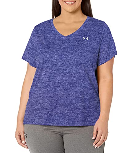 Image of Under Armour Womens Tech V-Neck Twist Short-Sleeve T-Shirt