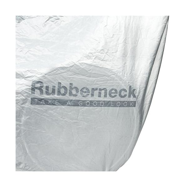 Rubberneck Abdeckung für Fahrradanhänger, alle Modelle, wasserdicht, reflektierendes Material – Bild 6