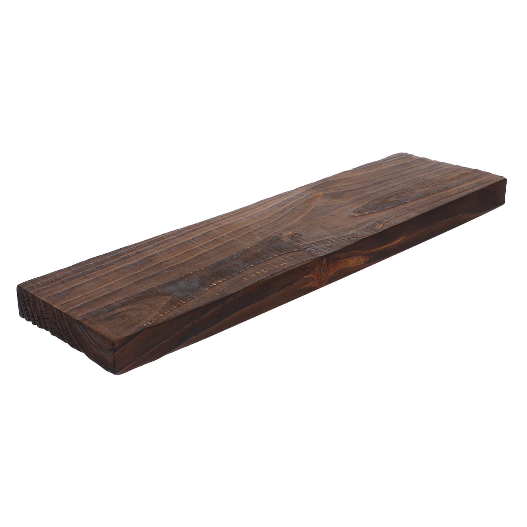 Cabilock Fish Tank Landscape Decor Carbonized Wood Board 35cm Versatile for Aquarium and Garden