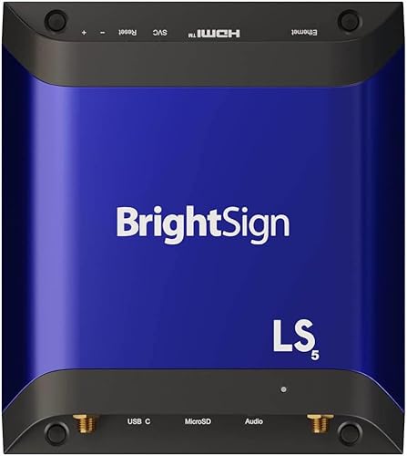 Miniatura 3 de Brightsign LS425 H.265, video Full HD y 4k, Html5, gráficos y audio digital, salida Hdmi, ideal para video en bucle, widgets Html5 simples y