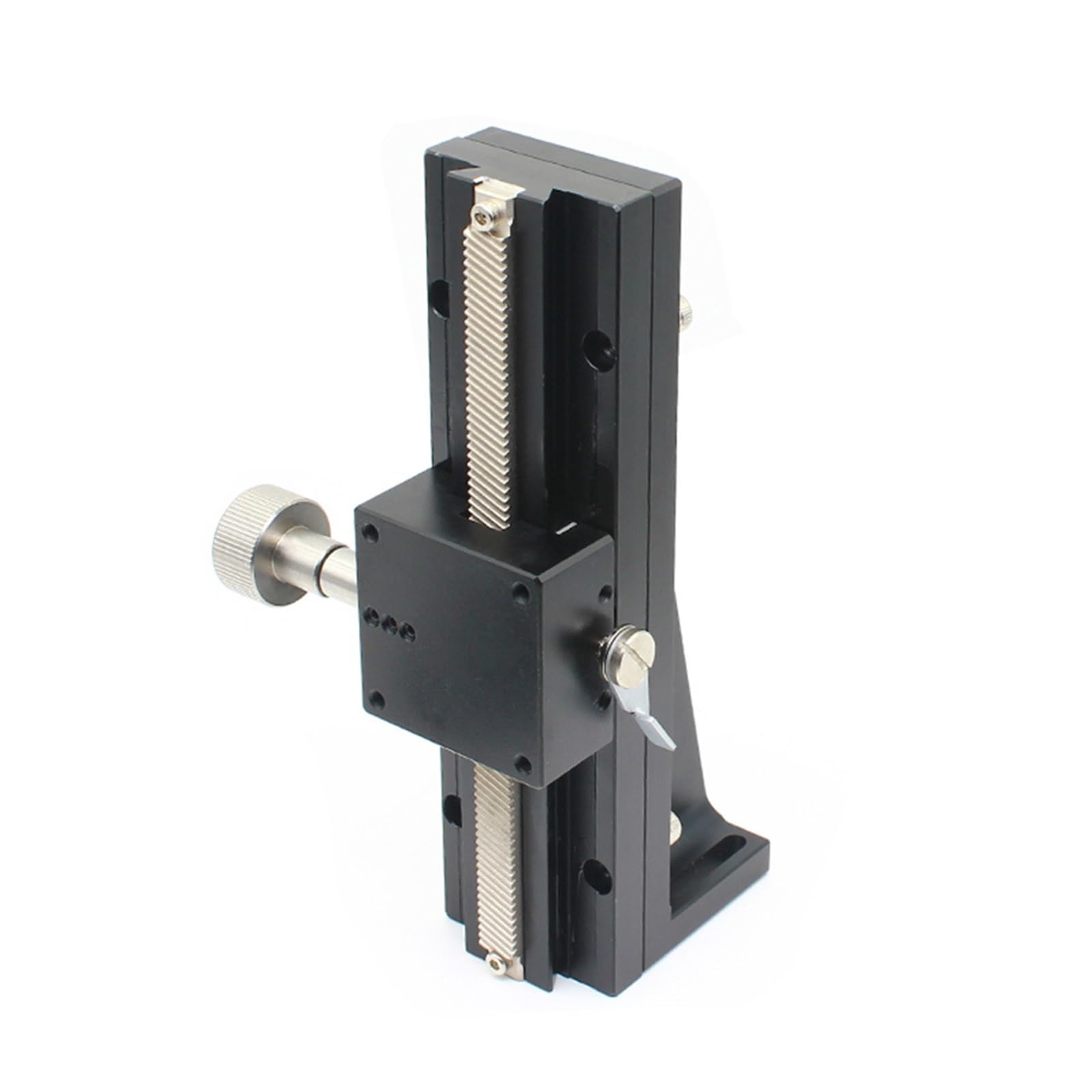 KGLHJDY Sliding Stage Z Axis LWZ40 40mm Long Range Dovetail Trimming Slide Dovetail Manual Displacement Platform LWZ40 Component(200mm)