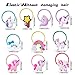 100PCS Unicorn Hair Ties for Women Girls, Elastic Hair Ties Ponytail Holder Cute Hair Accessories (100pcs, Unicorn)