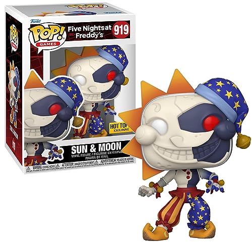 Funko Five Night's at Freddy's Pop! Games Sun & Moon Vinyl Figure Hot Topic Exclusive Multi None