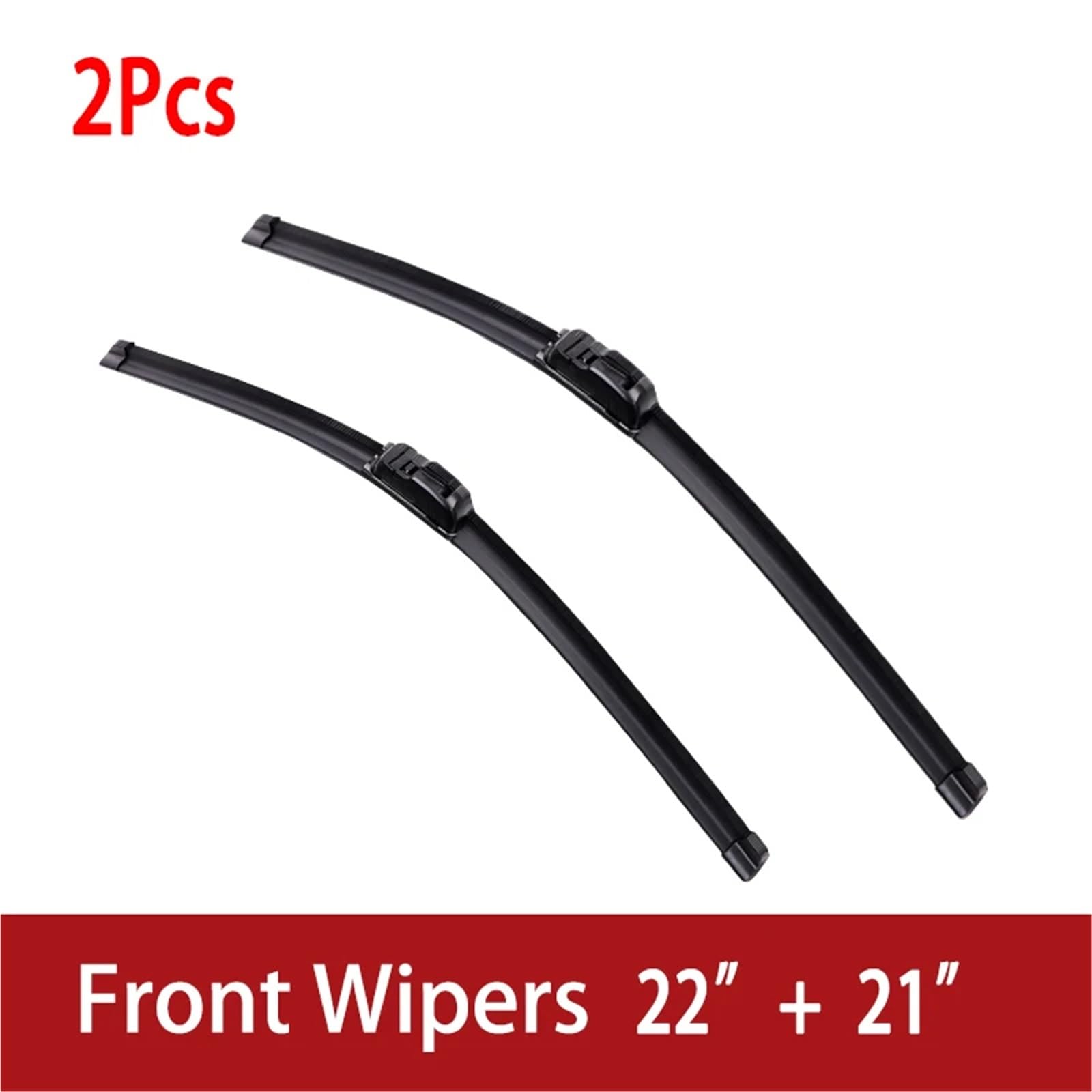 Limpiaparabrisas De Coche Compatible Con Jeep Para GrandCherokee Para WK2 2013-2020 Limpiaparabrisas De Coche Sin Hueso De Goma Suave Para Tipo U Automotriz Silencioso HD 22"+21"