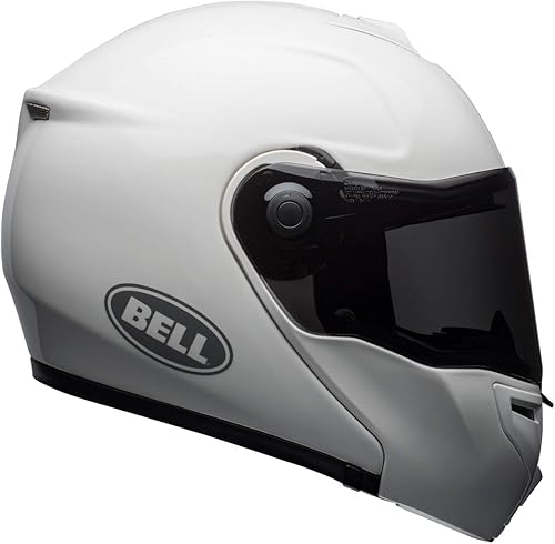 Bell Helmets SRT Modular Street - Casco unisex para adulto, Modular, L, Blanco satinado