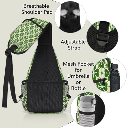 Bolso tipo sling para mujer y hombre en poliéster miniatura 5
