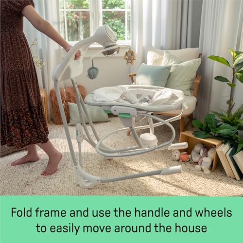 Ingenuity InLighten 5-Speed Baby Swing for Infant, Newborn to 9 Months - image 9