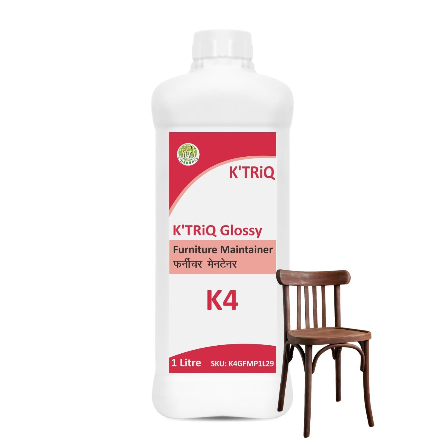 KTRiQ K4 Wood and Furniture Maintainer and Polish Lustrous Sheen Cleaner (1 L) (B07TXFGH1D) Amazon Price History, Amazon Price Tracker