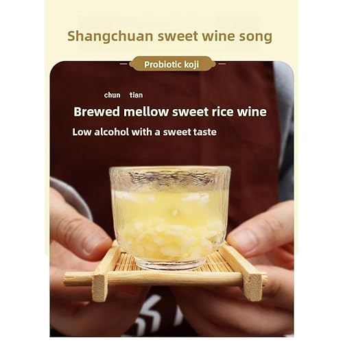 Miniatura 2 de Polvo de fermentación de levadura Angel Shaoxing, polvo de fermentación específico de Shaoxing para el hogar, (0.07 oz x 5 paquetes) 0.35 oz