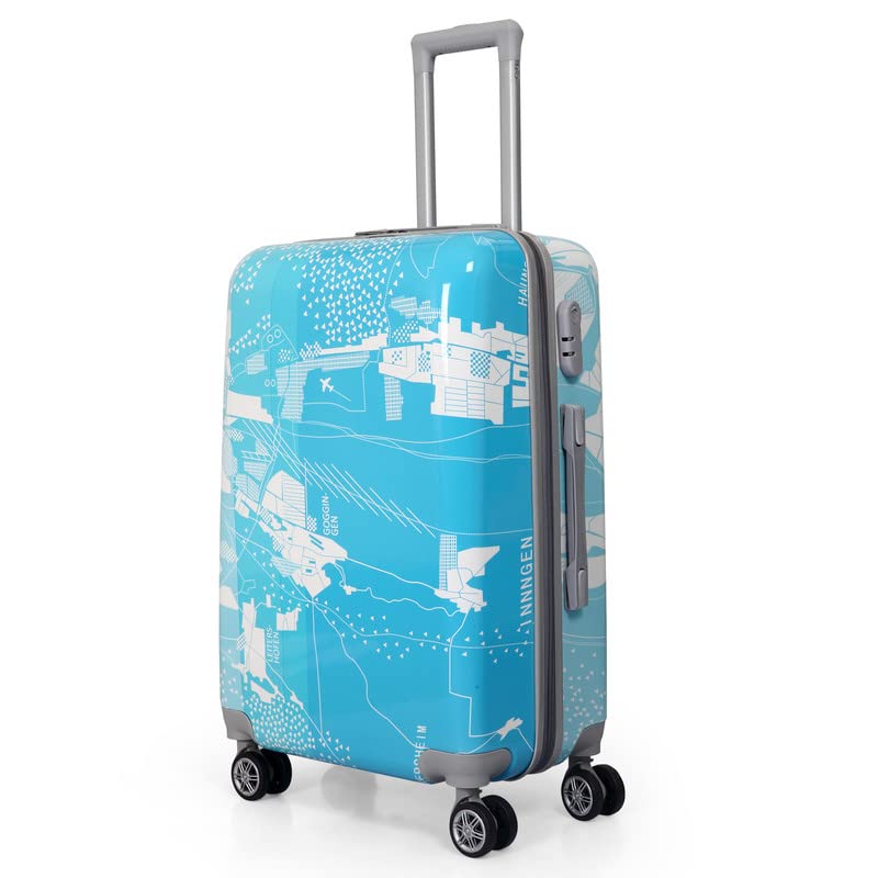 Image of Polo Class 2Pc Set Trolley Bag (24 /28 inch)-Blue
