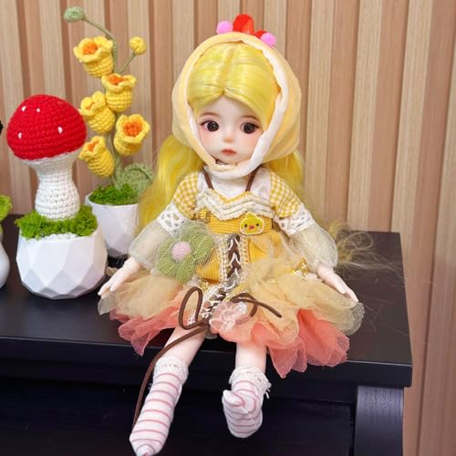 Muñeca Linara BJD 1/6 30 cm con conjunto completo miniatura 4