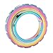 Bnineteenteam Centerlock Lockring, Centerlock Lockring Wheelset Hub Shaft Disc Rotor Lock Ring for MTB (Colorful)