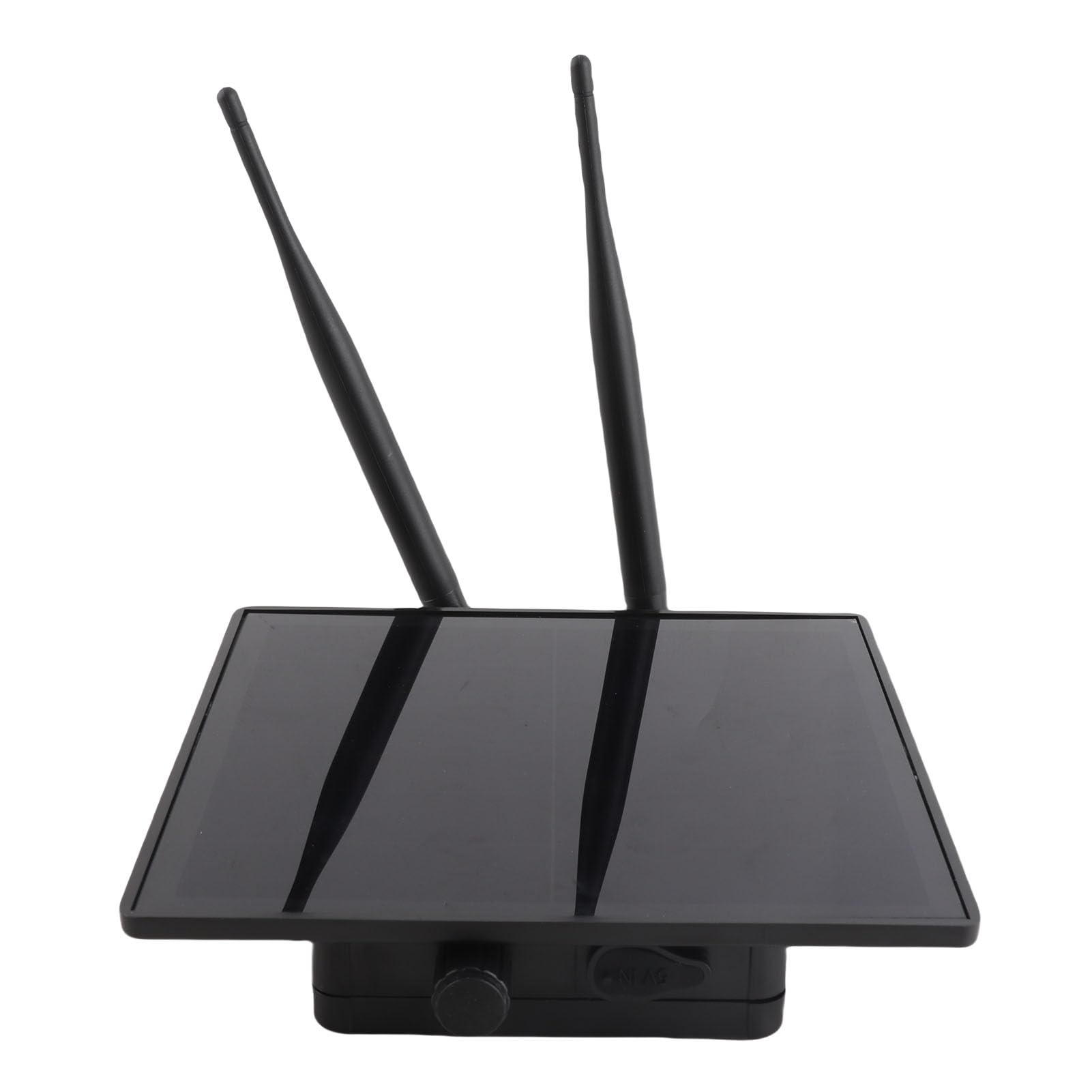 Focket Extensor WiFi Solar, 5 Km de Largo Alcance IP66 Repetidor WiFi con Energía Solar a Prueba de Agua, Extensor de Rango Exterior con Pegatinas de Silicona a Prueba de Agua para Smart Farm