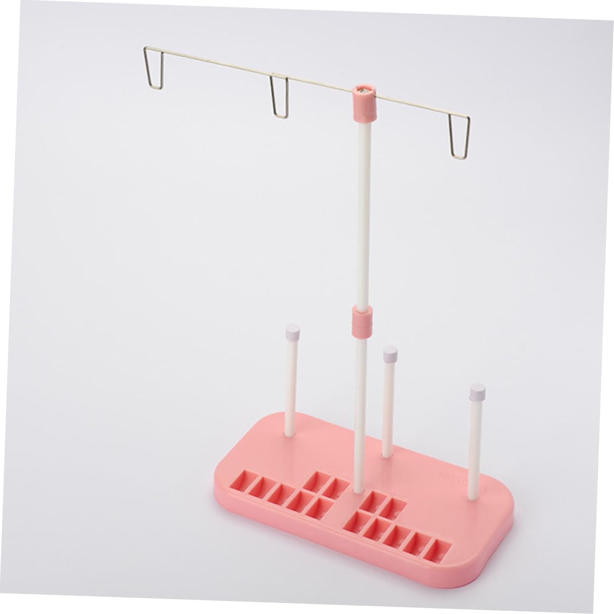 SHINEOFI 3 Pezzi Accessori per Macchine da Cucire Domestiche Supporto per Filo Ad ASSE Supporto per Macchina Overlock Supporto Bobine per Macchina da Cucire Bobine di Plastica E
