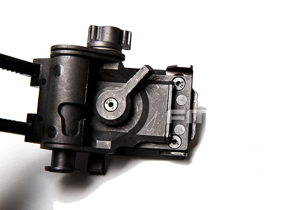 FMA Airsoft Paintball L4G24 Nero Plastica Casco NVG Mount per PVS15 PVS18 GPNVG18 Occhiali Visione Notturna