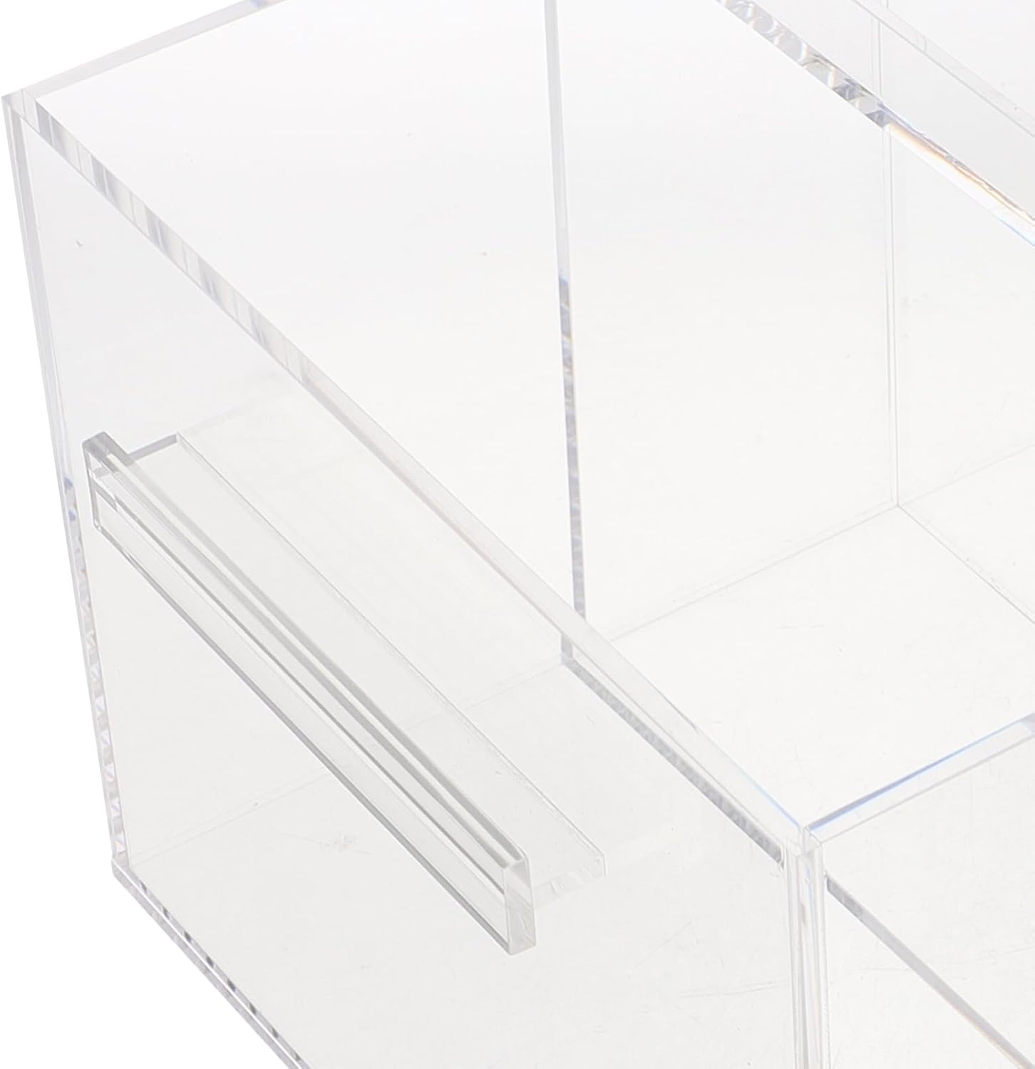 Practical Acrylic Tissue Dispenser Face Towel Holder Wall-Mounted Storage Box