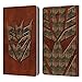 Head Case Designs Licenza Ufficiale Transformers Ruggine Decepticons Arte Logo Cover in Pelle a Portafoglio Compatibile con Amazon Fire HD 8/Amazon Fire HD 8 Plus 2020