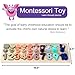 BEKILOLE Wooden Montessori Toys for Kids Toddler Number Puzzles Sorter Counting Shape Stacker Stacking Game Preschool Toys for Boy Girl Learning Education Math Blocks Boy & Girl Gifts and Beyond