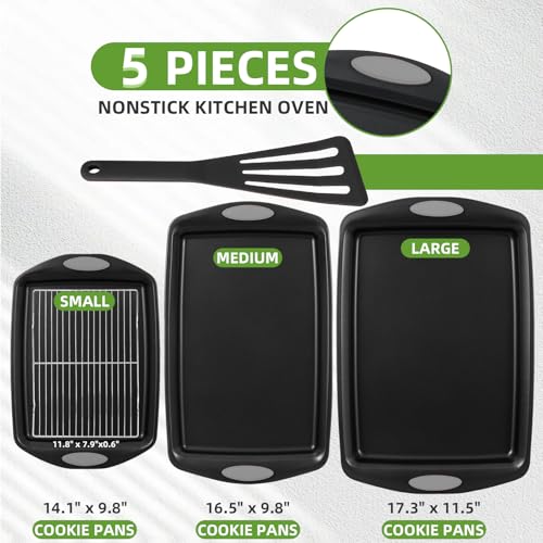Lollicy 5-Piece Nonstick Baking Set, Oven & Dishwasher Safe
