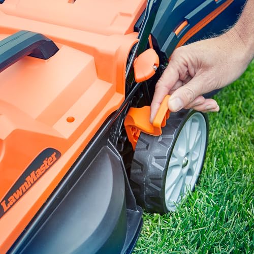 LawnMaster MX 24V 34cm Mower with 2 Batteries