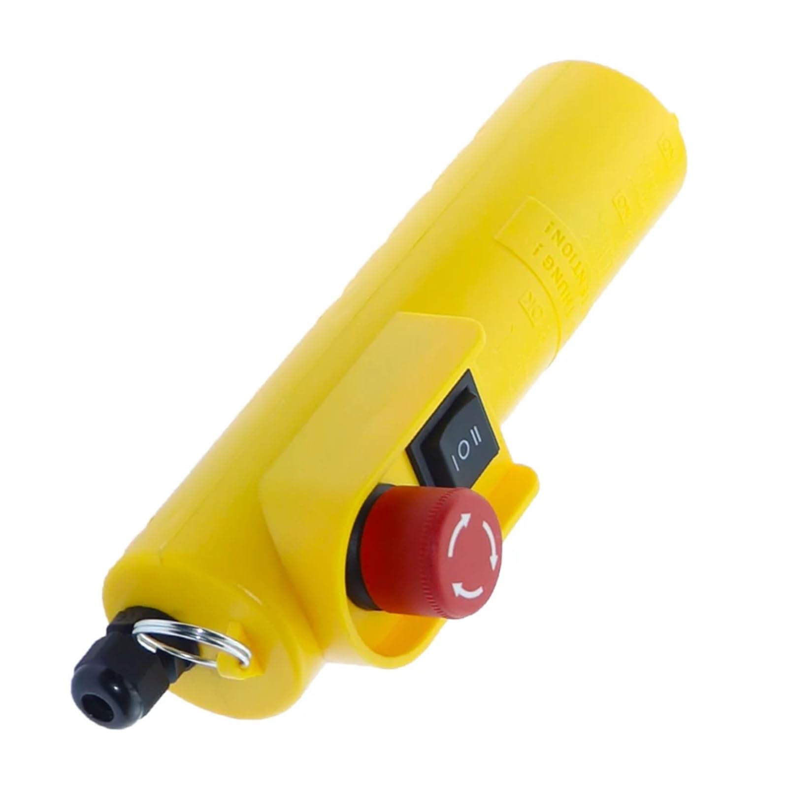 Contrôle de Grue, Palan électrique de contrôle de grue résistant à la pluie, opération directe COB-61DRH, avec bouton de commutation à tête de champignon d'arrêt d'urgence