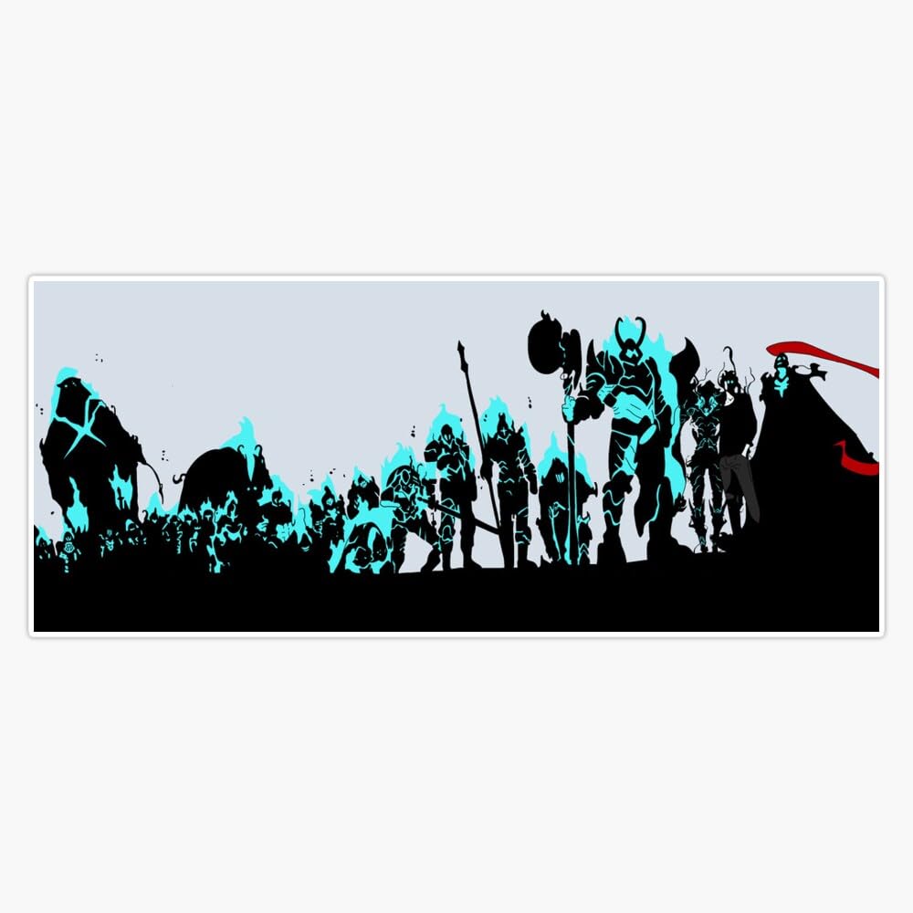 Solo Leveling Shadows Sticker Bumper Sticker Vinyl Decal 5"