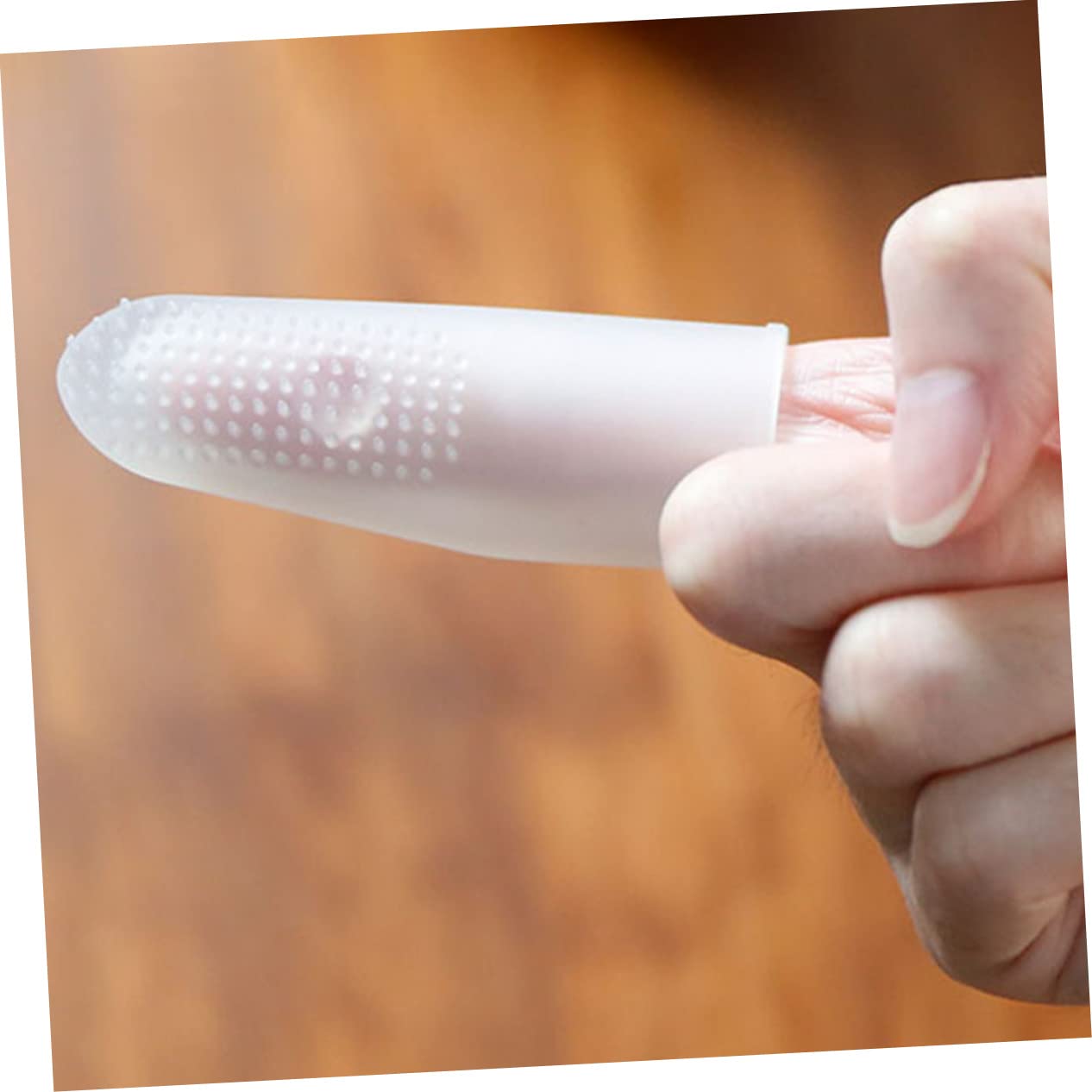 Lot De 4 Brosses À Dents En Silicone Souple Pour Animaux De Compagnie