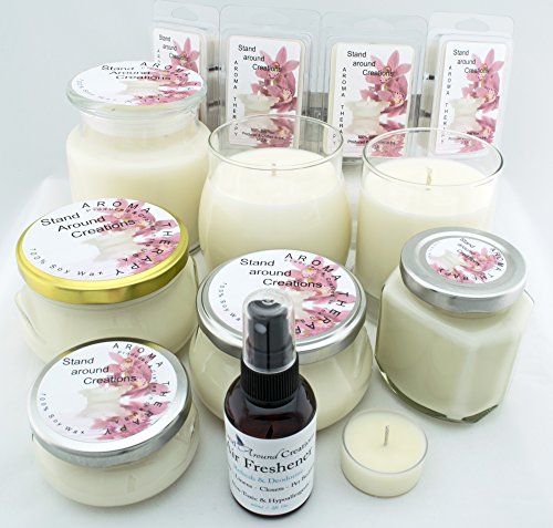 Set Of 2-100% All Natural Premium Soy Aromatherapy Wax Melt Tarts 3 Oz/Ea.- Hyacinth- The Fresh Floral Aroma Of Real Hyacinth Flowers. Naturally Strong, Highly Scented. #TOP2