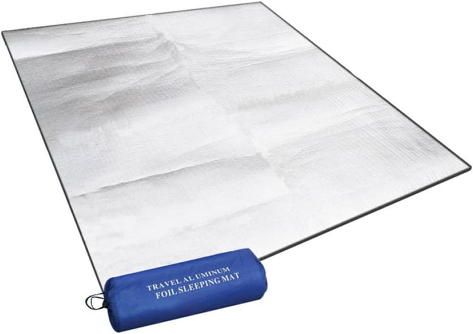 Ground Mat Camping Aluminum Sleeping Foam Mat 200 X 150 Cm Insulating