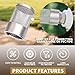 Tinoaly 2pcs 25mm Inlet Suction Strainer Mesh Filter, Stainless Steel Garden Hose Screen Filter for Livewell Pump Industrial Plumbing Sprayer & Irrigation Systems