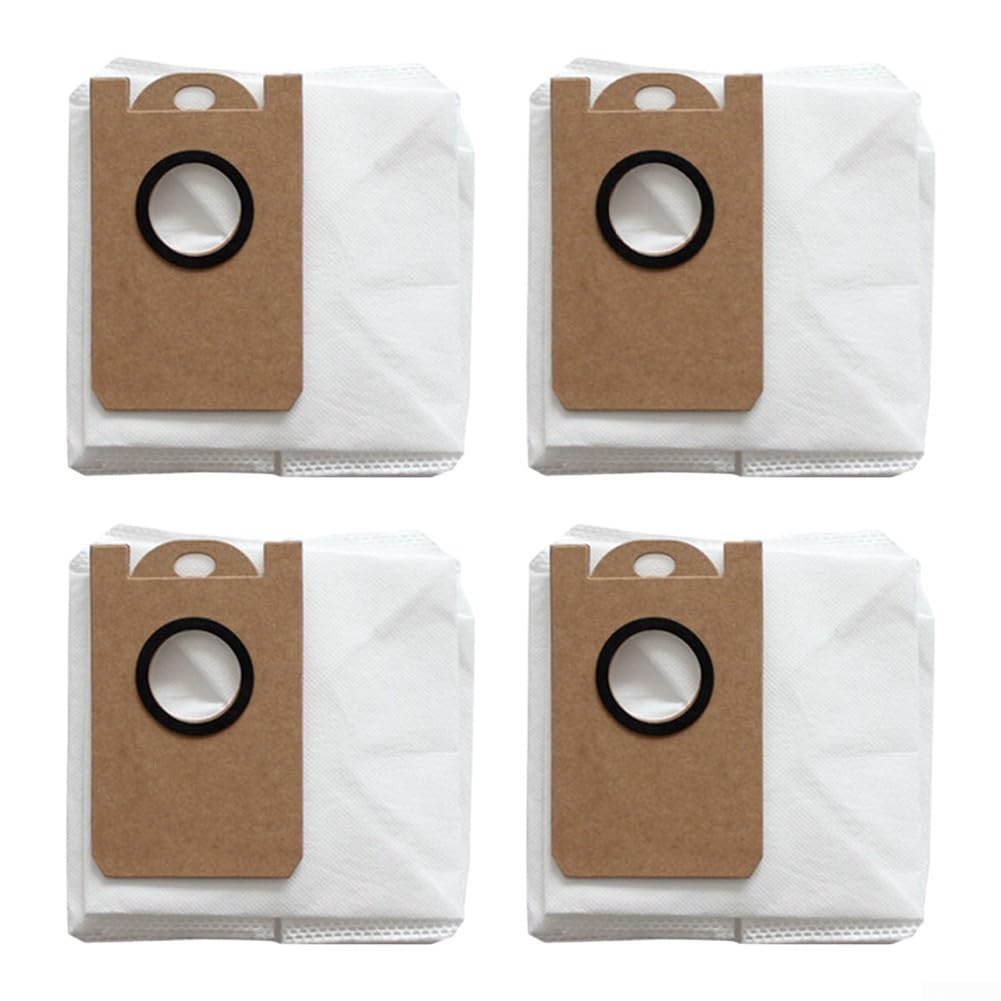 Bolsa de polvo para aspiradoras Cecotec para Conga 7490 7290 para reemplazo eterno del hogar, accesorios de bolsa de polvo para mejorar la contención del polvo y la eficiencia de limpieza (4 piezas)