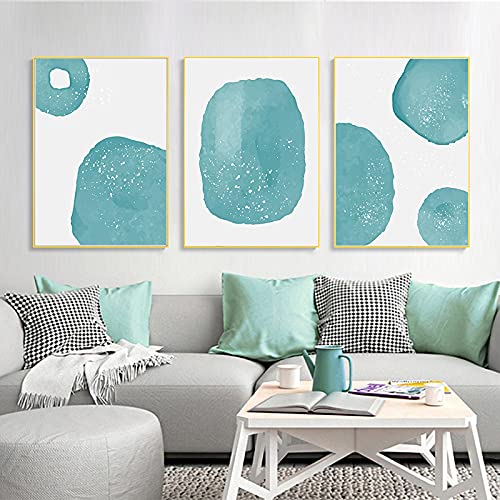 Cercles et toile d’art mural de neige : créez une oasis de sérénité chez vous