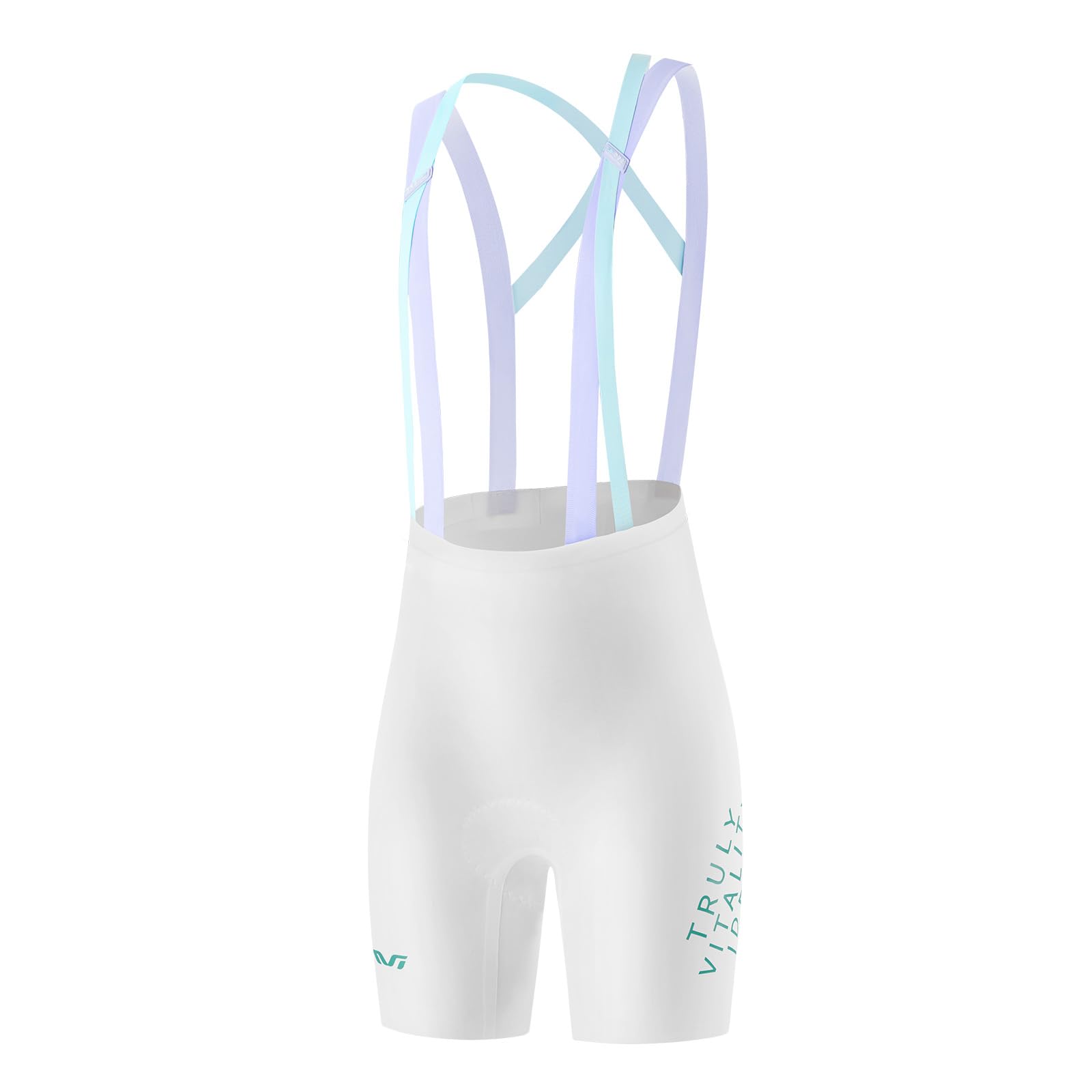 ROCKBROS TVI Culotte Ciclismo Mujer con Tirantes Verano Primavera, Pantalones Cortos Profesional para Bicicleta Carretera Montaña