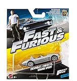 OTTO Fast et Furious : pour Chevrolet Corvette Grand Sport - vehicule Miniature Gris - Voiture Collection 20/32