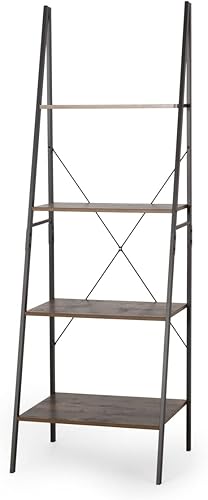 Christopher Knight Home Newnan Librería, Negro + Rústico