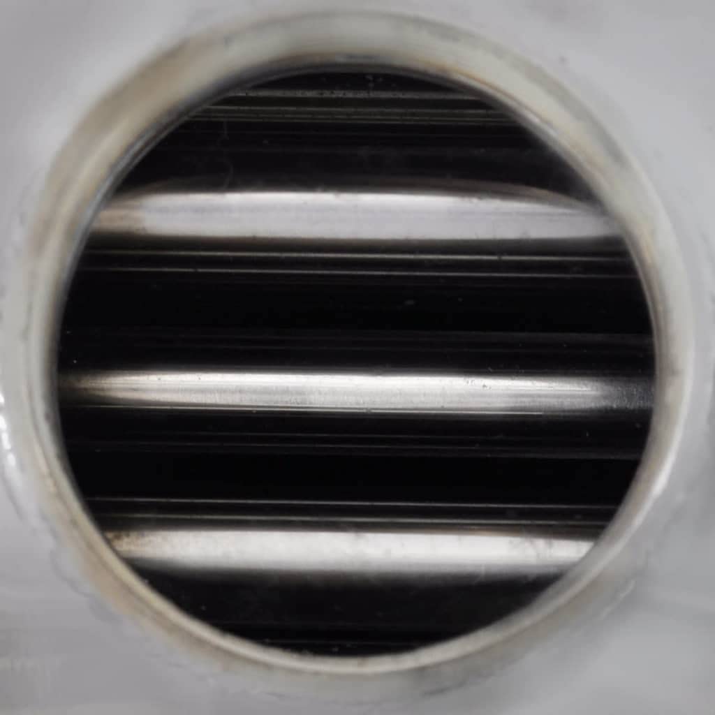 Scambiatore di calore per piscina in acciaio inox, 292 x 134 mm, potenza 28 kW, con 25 tubi, per piscina e vasca idromassaggio, riscaldamento in giardino, esterno, estate, wellness