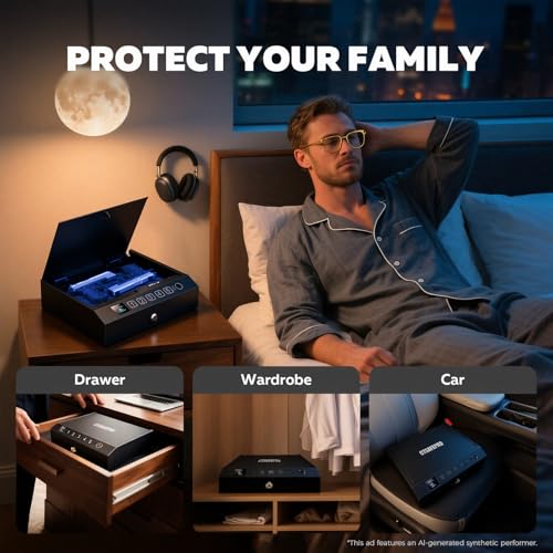 CTSAFEPRO Gun Safe Biometric Fingerprint Gun Safe for Handgun Pistol Safes - image 5
