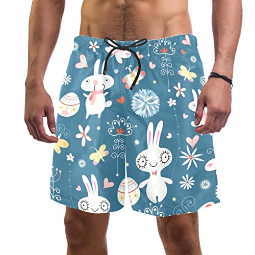 Maillots de bain pour hommes JDEZ à séchage rapide, short de plage imprimé