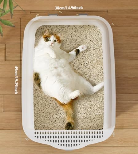 Arenero grande antiparasitario para gatos y conejos miniatura 2