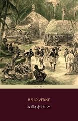 Capa de A Ilha de Hélice (Viagens Maravilhosas)