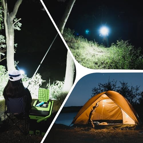 Image of WUBEN E7 Adjustable Headlamp Bracket, Black Headlamp Strap, LED Headlamp Hand Strap for Rechargeable Headlamp Flashlight Outdoor Tools for Outdoor Activities Camping, Hiking, Fishing, Walking, etc.