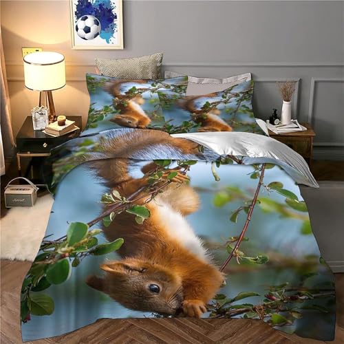 Housse de couette rat hypoallergénique ultra douce en microfibre 3D - 6