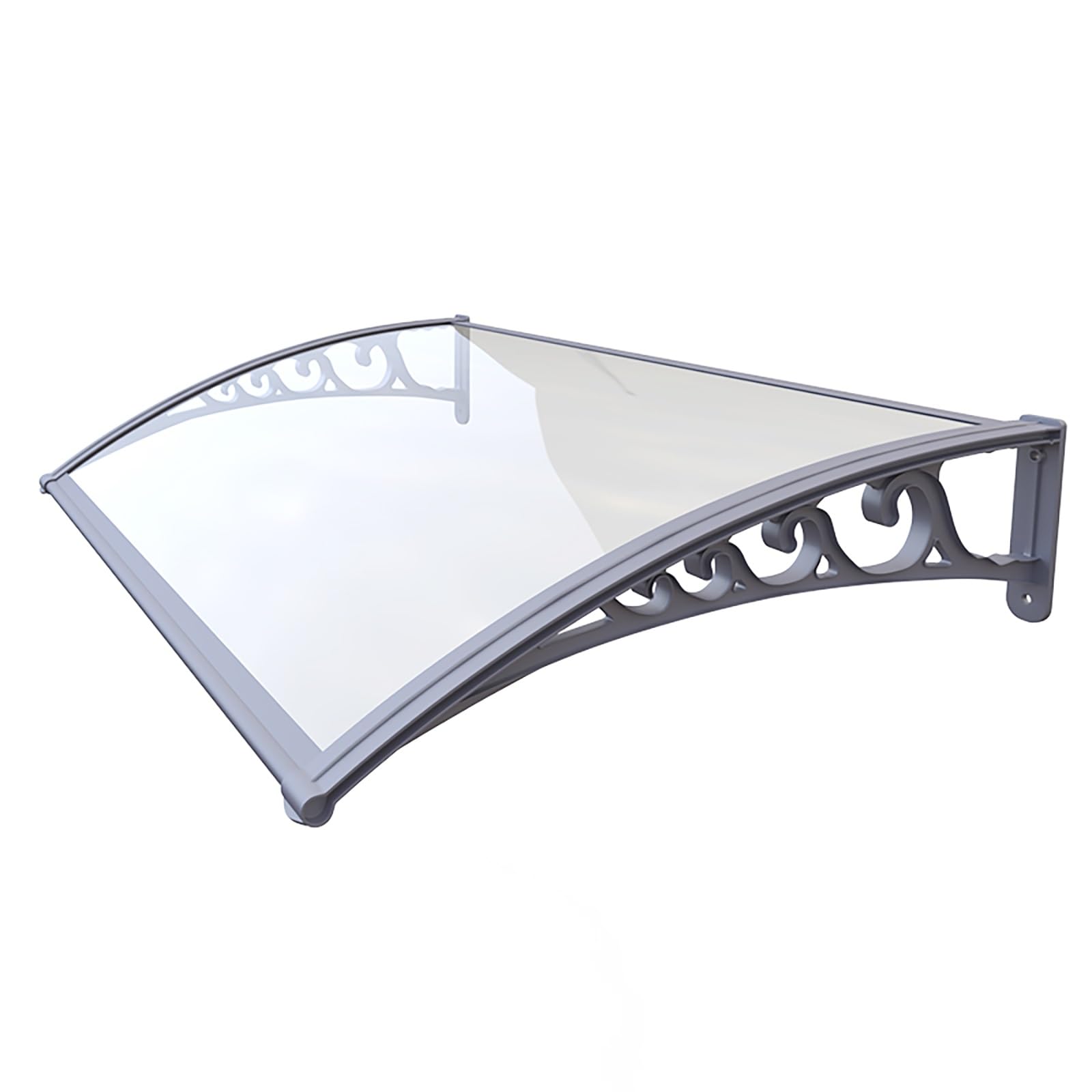 Auvent extérieur abri de protection contre la pluie en polycarbonate