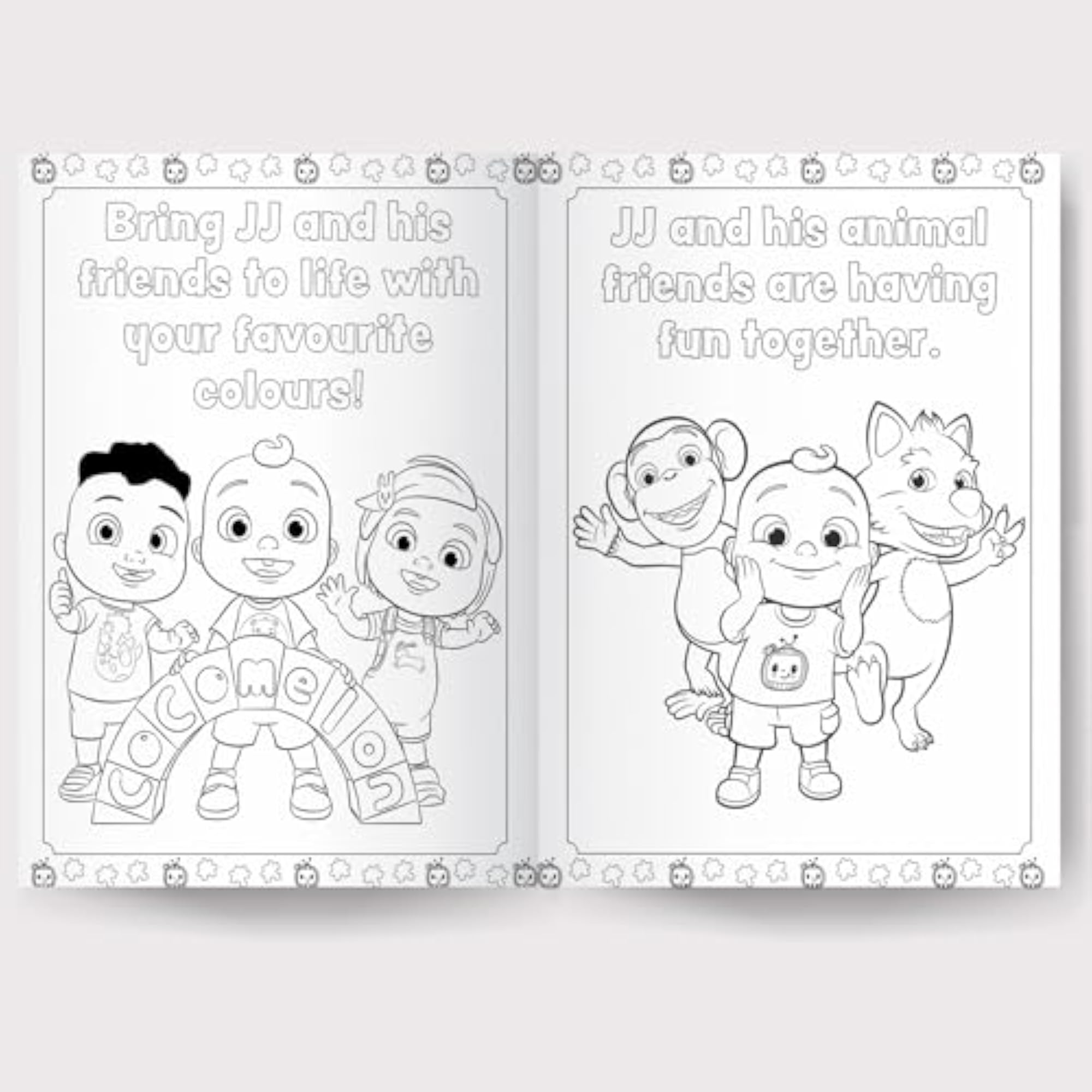 CoComelon Jumbo Colouring Book for Kids